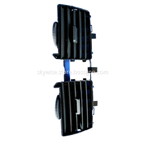 Injection molding for automotive air vent